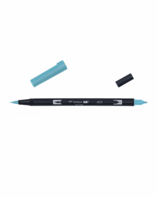Penerello - brush Tombow ABT 452, blu acceso