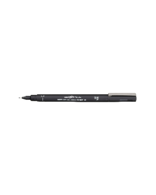 Uni Pin Fine Line penna 0.1, grigio scuro