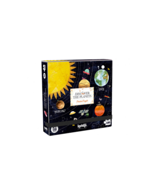 Puzzle Pocket, Discover the Planets, 100pz, Londji