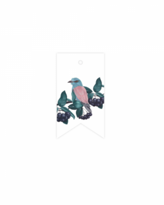 Etichetta Bird & Berries, Enchanted forest, Manilla