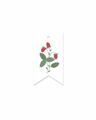 Etichetta Forest Strawberry, Woodland Friends, Manilla x Liene Vilmane