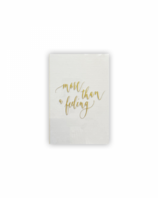 Biglietto auguri More than a feeling, plexiglass