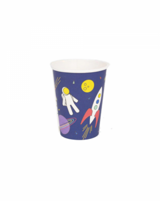 Bicchieri carta set Cosmo, 8 pz., My little day