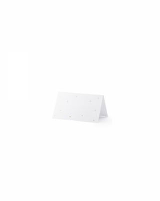 Segna posto puntini oro, 10 pz.