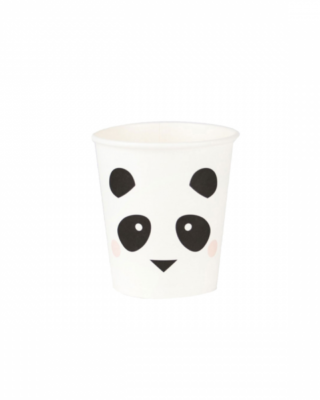 Bicchieri carta Panda, 8 gab.