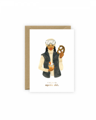 Biglietto auguri Gold Apres Ski, All the ways to say