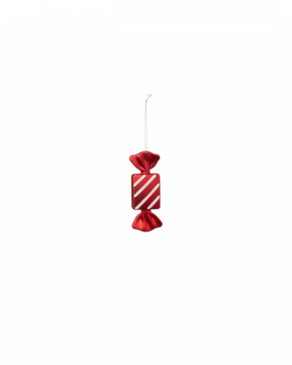 Decoro di plastica Christmas Candy, 15 cm