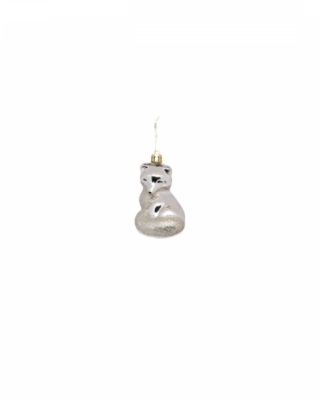 Decoro Fox, Argento, 10.5 cm