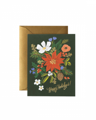 Biglietto Auguri HOLIDAY BOUQUET