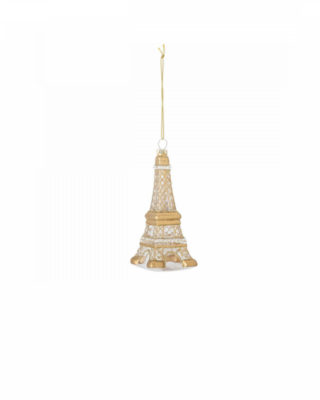 Decoro di vetro Jannit, Eiffel, Oro