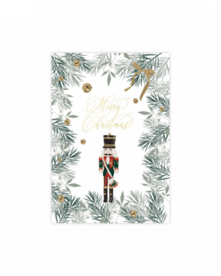 Biglietto auguri Nutcracker, Merry Christmas, Winter Magic, Manilla
