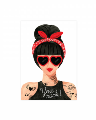Biglietto Auguri Hipster girl, All the ways to say