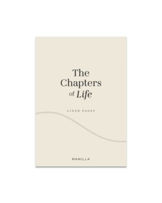 Chapters of life inserto pagine a righe, Manilla