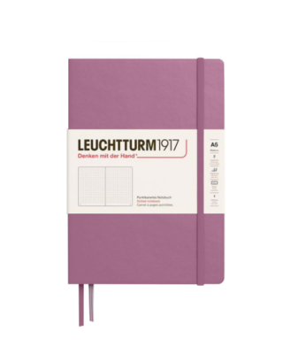 Leuchtturm1917 quaderno A5, pagine bullet, Dusty pink